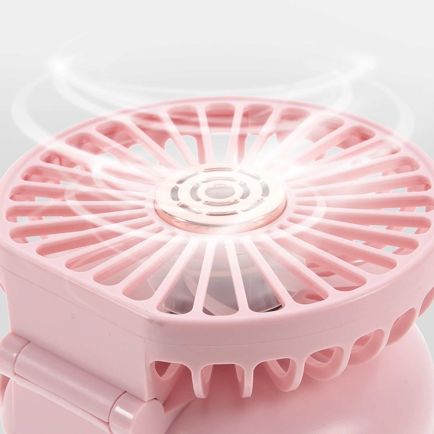 Neck Hanging Fan Rechargeable Handheld Fan Folding Desktop Fan Small Personal Fan