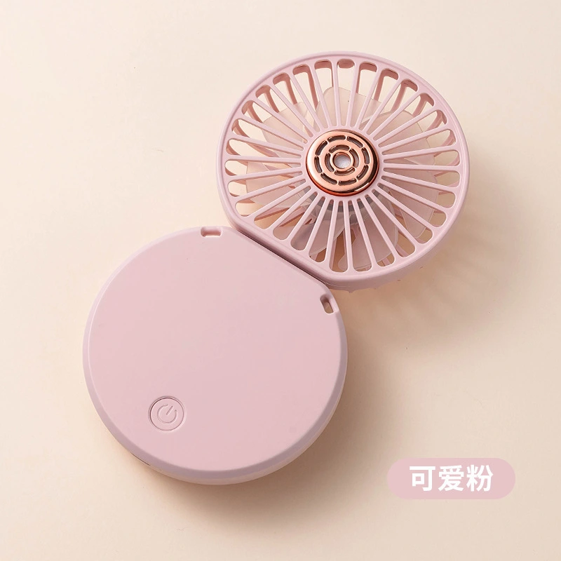 Neck Hanging Fan Rechargeable Handheld Fan Folding Desktop Fan Small Personal Fan