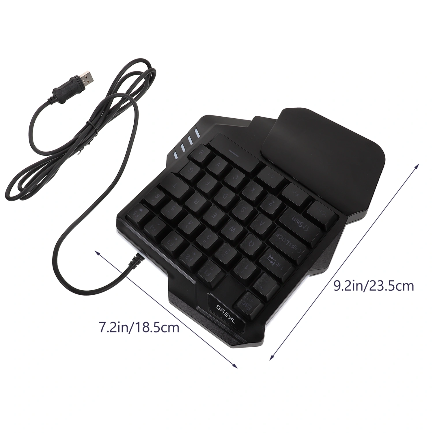 Fashion Gaming Keyboard Backlight Keyboard E-Sport Keyboard Computer Game Keyboard Play Game Keyboard for Home Dorm