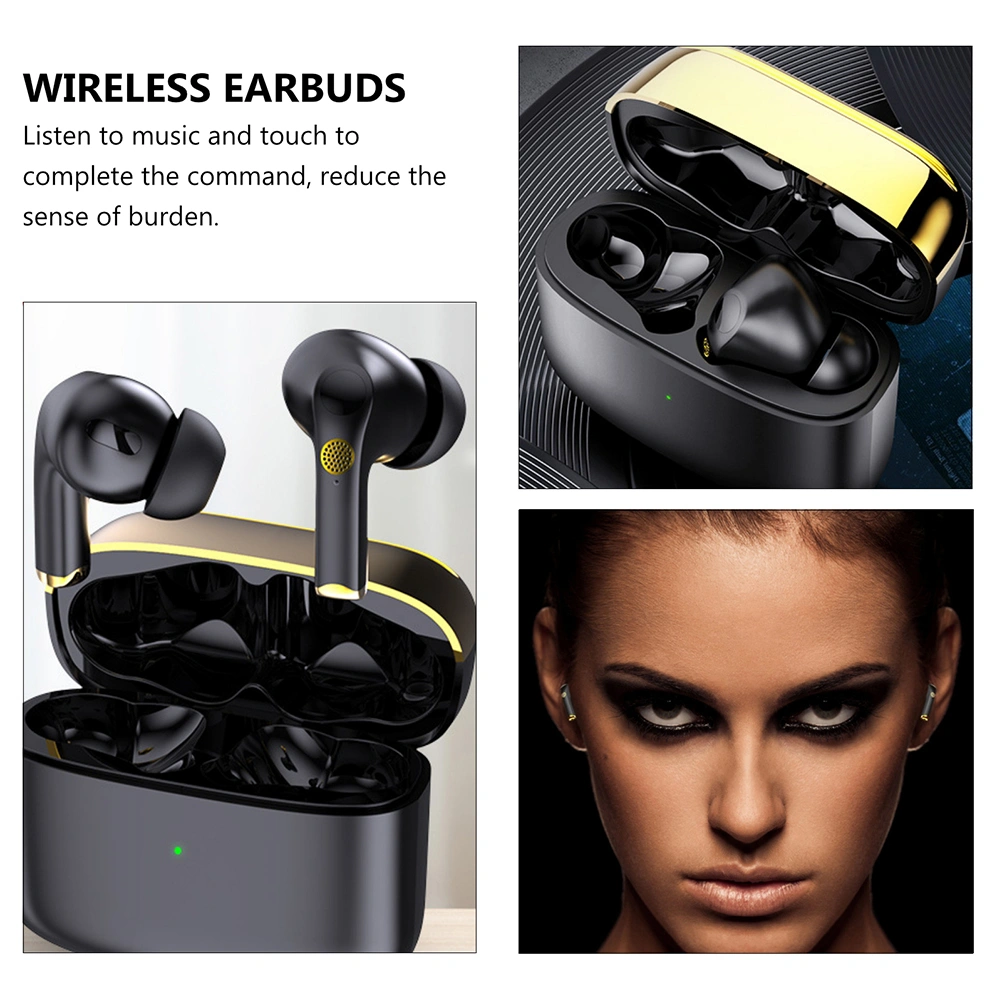1 Set Automatic Noise Canceler Wireless Earphone Wireless Heavy Bass Earbud