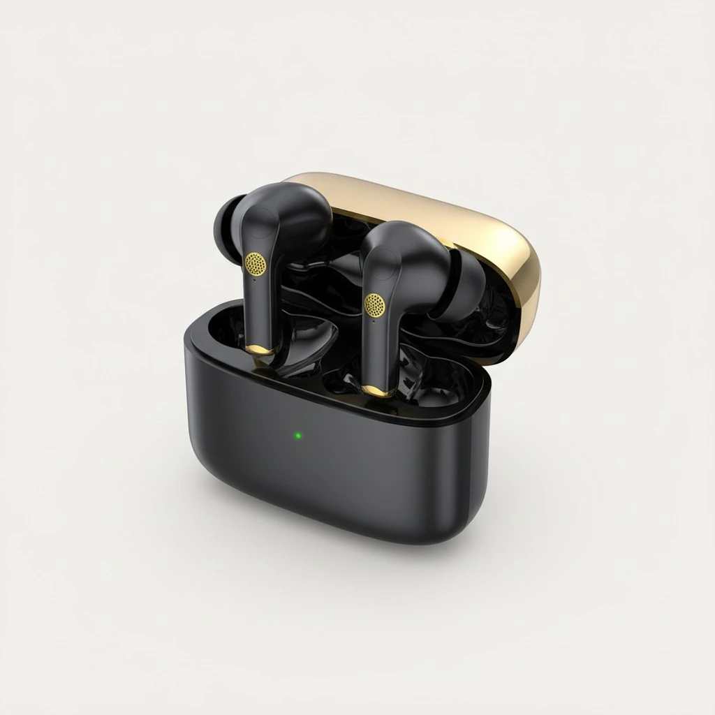 1 Set Automatic Noise Canceler Wireless Earphone Wireless Heavy Bass Earbud
