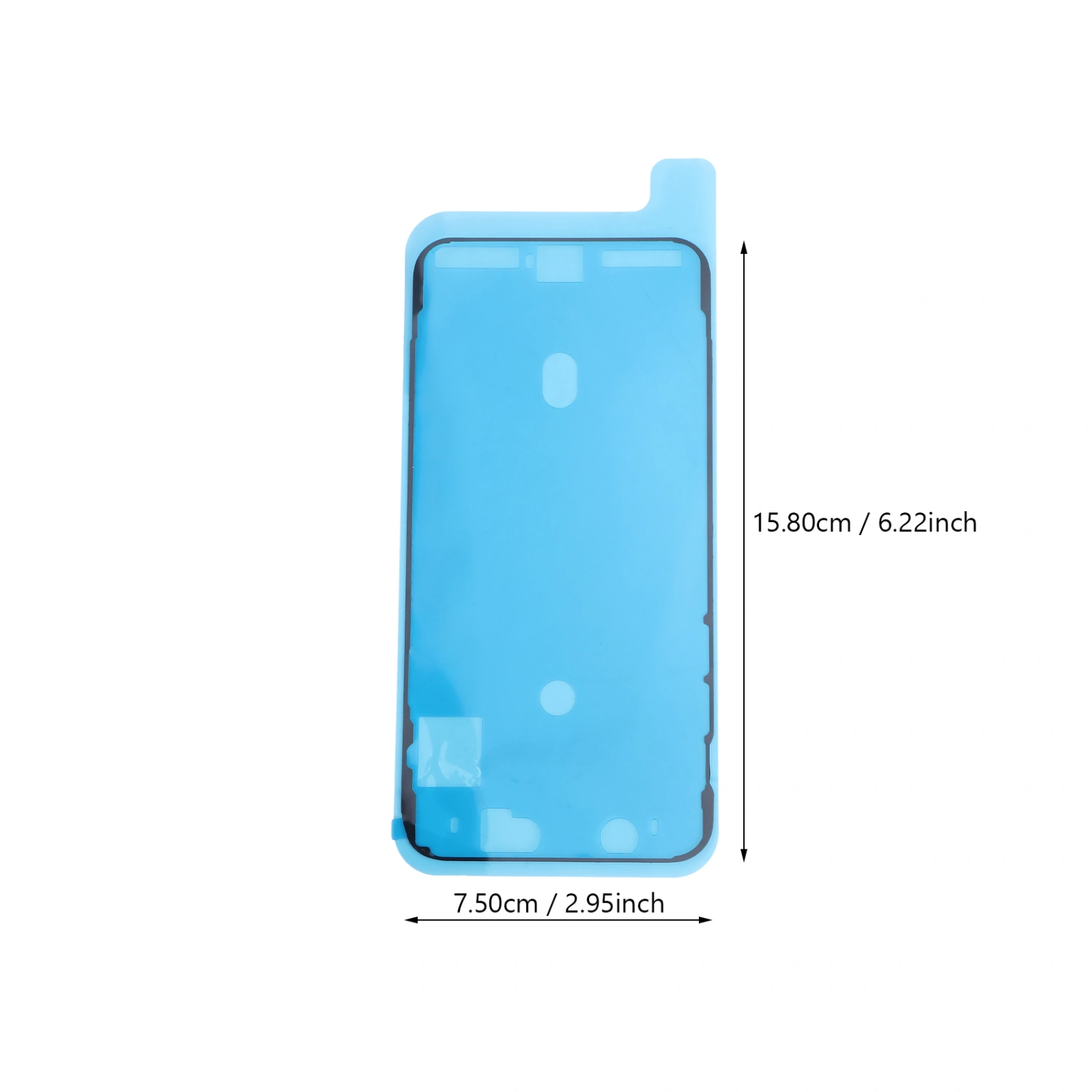 10 Pcs Screen Adhesive Strips LCD Display Sealing Adhesive Replacement Pre-Cut Waterproof Seals Stickers for iPhone X