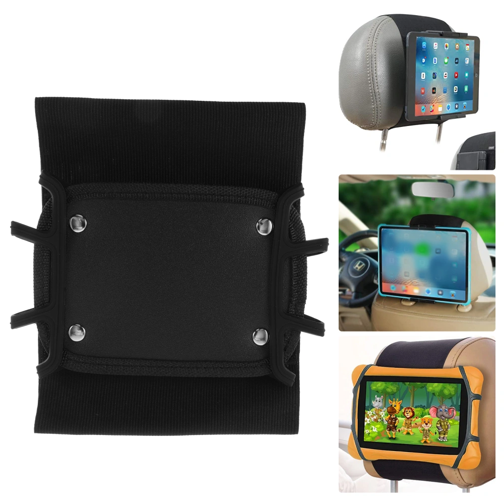 Car Tablet Holder Adjustable Headrest Mount Rotatable Headrest Phone Holder