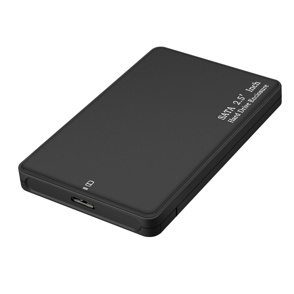 Portable Tool-free 2.5 Inch External Hard Disk Box Enclosure USB 3.0 Micro B for 7-9.5mm SATA HDD/SSD up to 2 TB