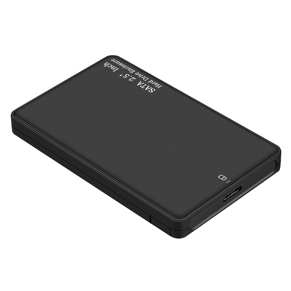 Portable Tool-free 2.5 Inch External Hard Disk Box Enclosure USB 3.0 Micro B for 7-9.5mm SATA HDD/SSD up to 2 TB