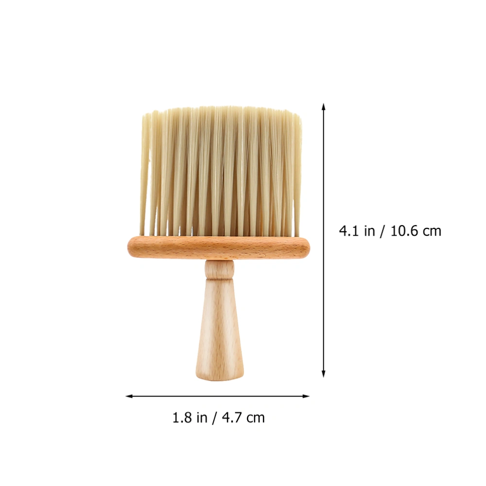 1pc Practical Beard Brush Barber Beard Styling Cleaning Brush Neck Duster Brush