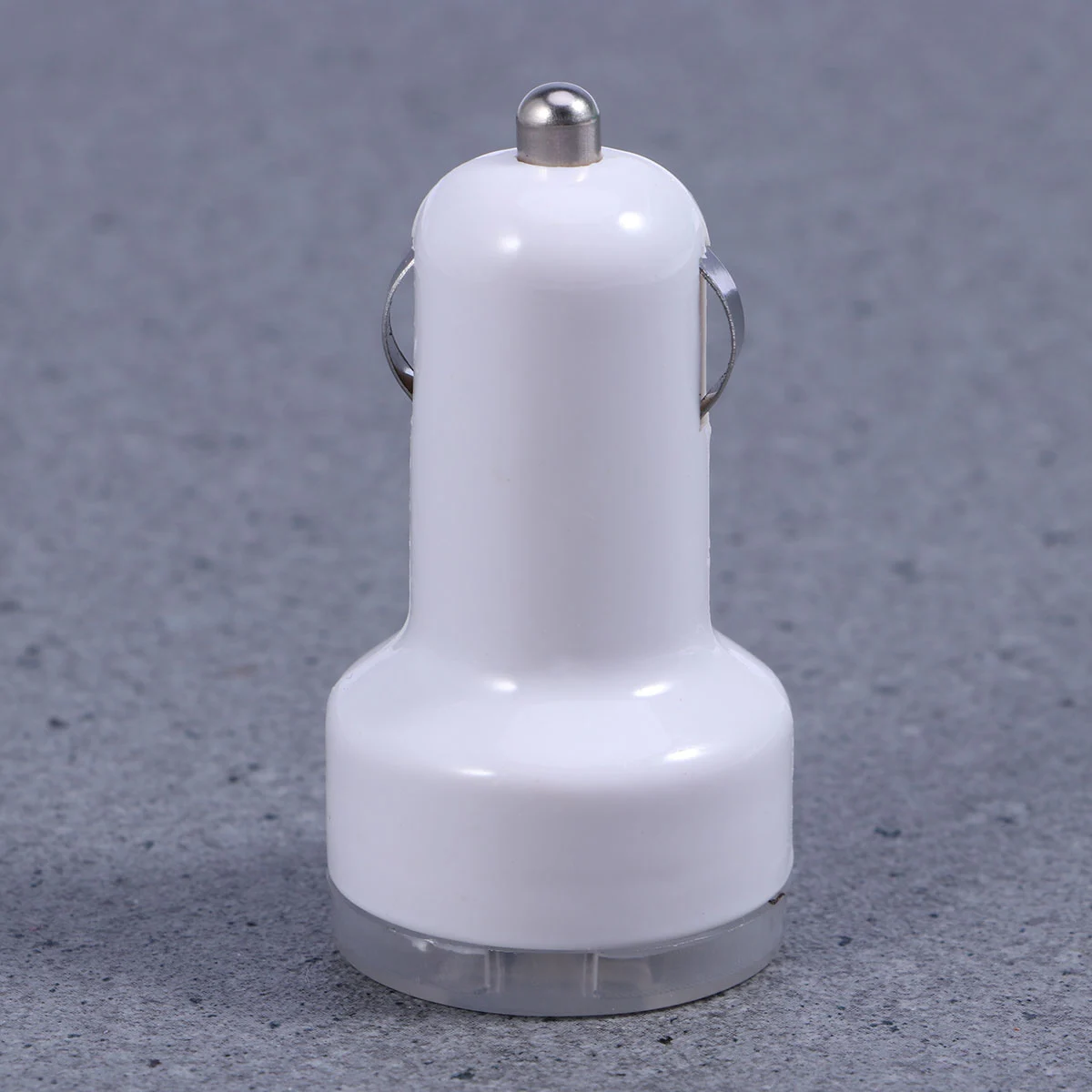 Car USB Charger 2.1A Mobile Phone Tablet Charger 2 Port USB Fast Charger (White)