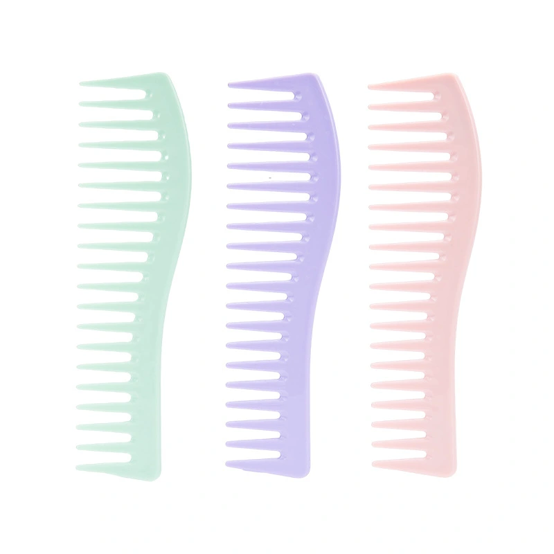 6 pcs Hair Styling Combs Hair Plastic Combs Wide Tooth Comb Curly Hair Comb for Women