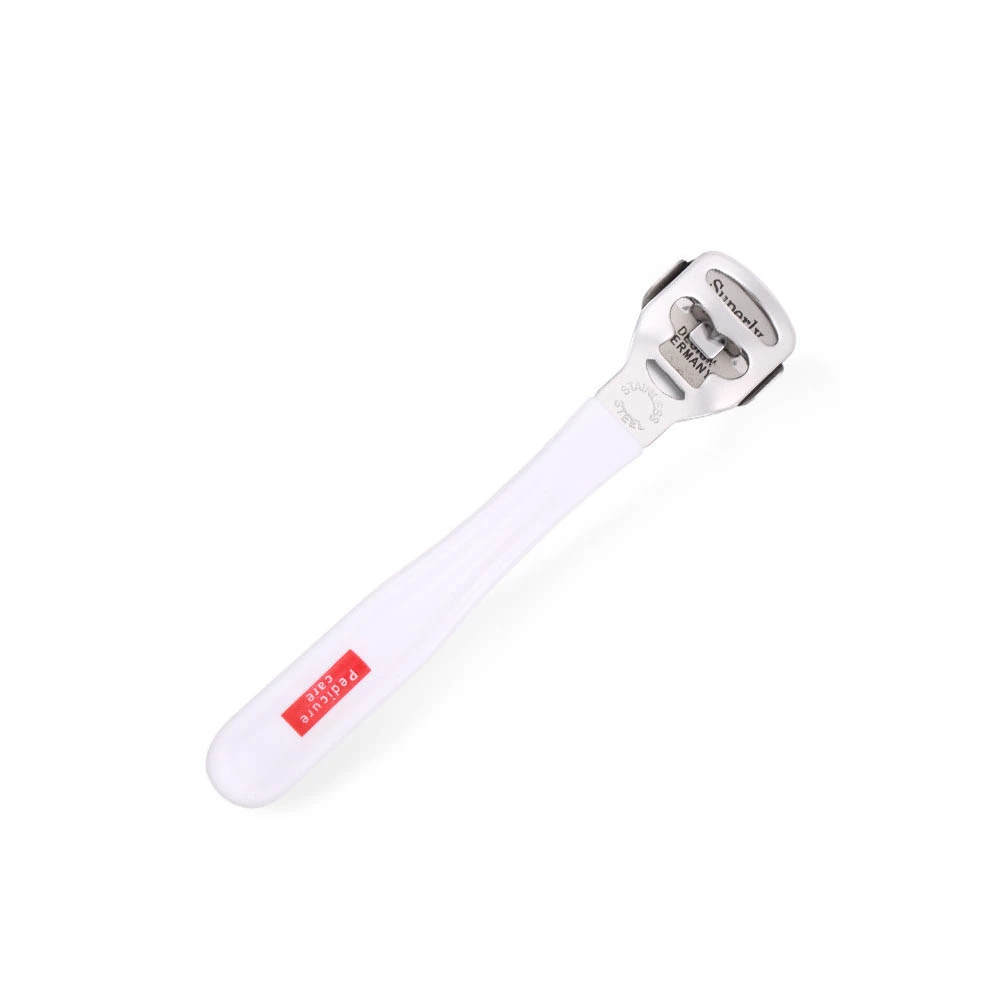 Pedicure Tools Kit Foot Callus Remover Foot File Callus Shaver Refill Tool Set for Dead and Hard Skin Remove (White)
