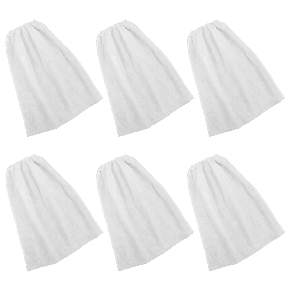 10pcs Multi-purpose Disposable Bath Skirts Non-woven One-time Shower Skirts