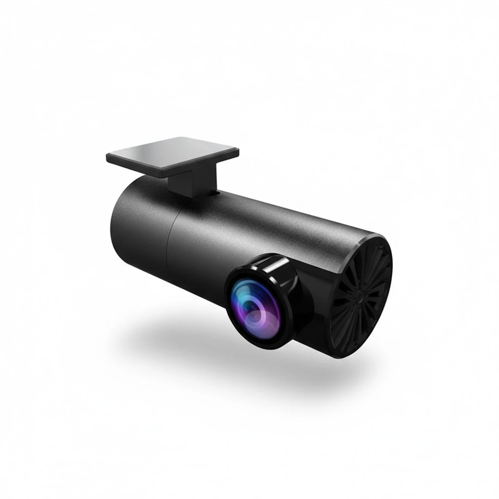 Car Data Recorder 1080P Automobile Dashcam Hidden Monitoring Wide-Angle Recorder (Black)