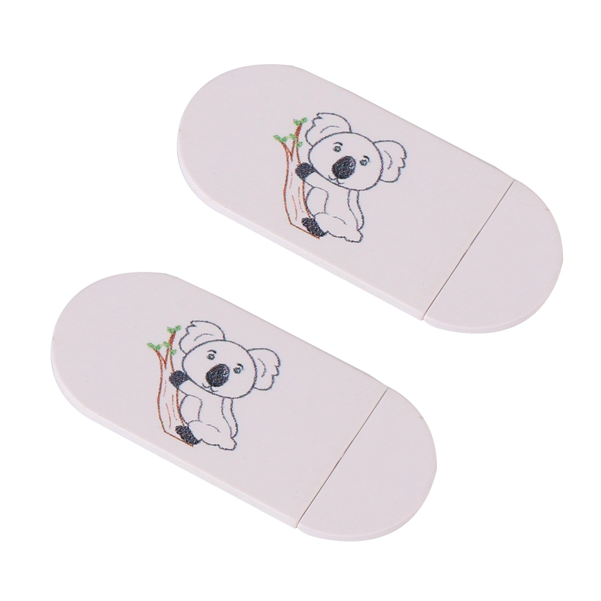 2 PCS Web Camera Cover for Laptop Desktop Tablet Koala Pattern Webcam Blocker