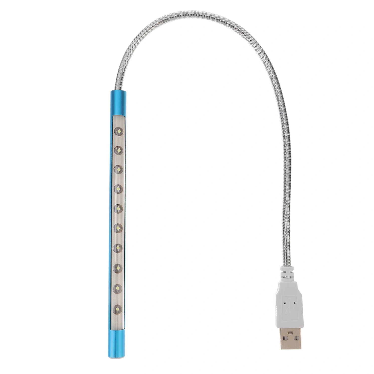 2pcs USB Light Atmosphere Light 10-LED Touch Control Computer Light Night Lamp