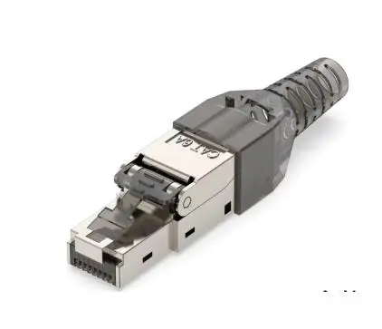 Ethernet Cable End Crimp Cat 6a Rj45 Connector Ethernet Cable Modular Plug