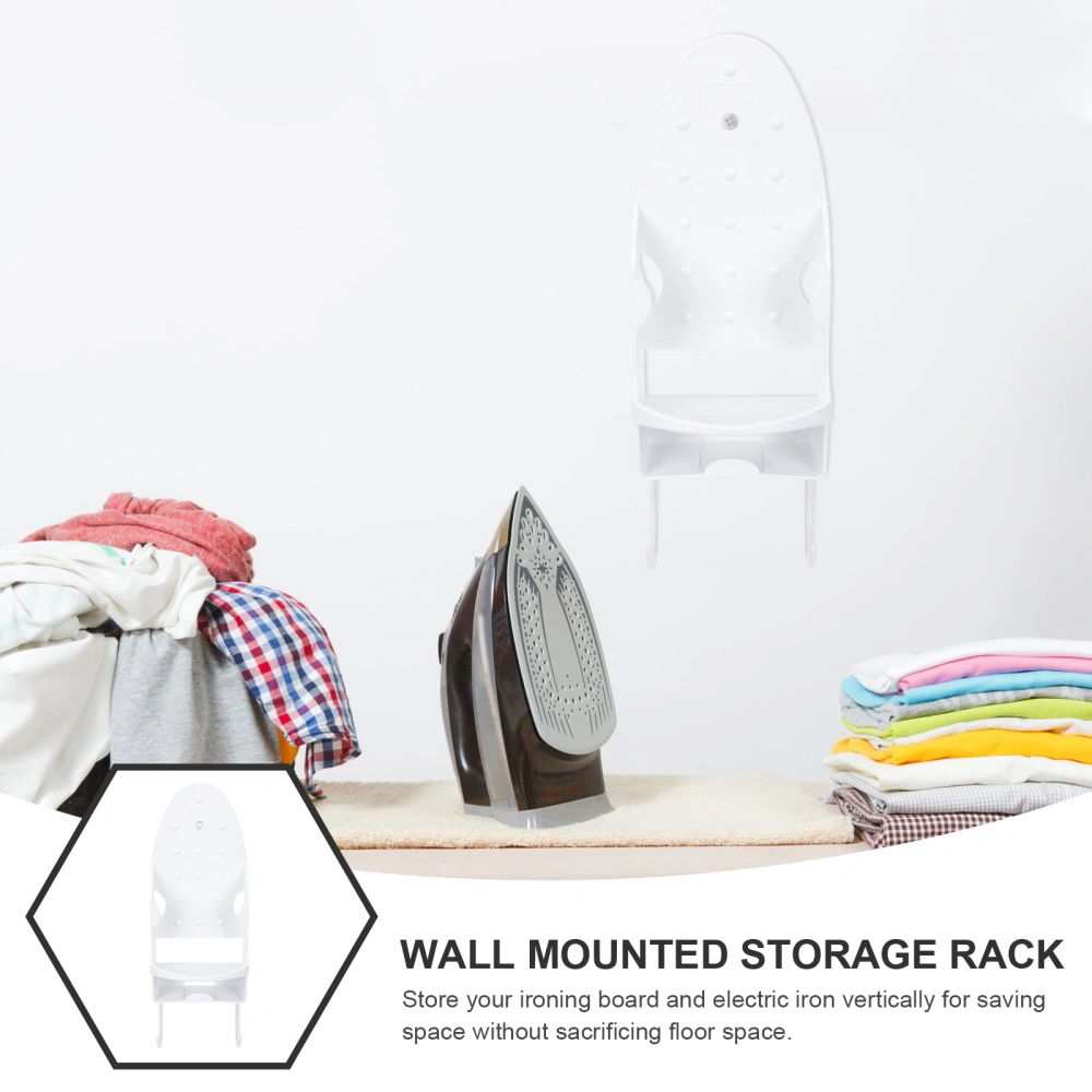 Wall Mounted Iron Holder Ironing Board Wall Rack Electric Iron Storage Holder