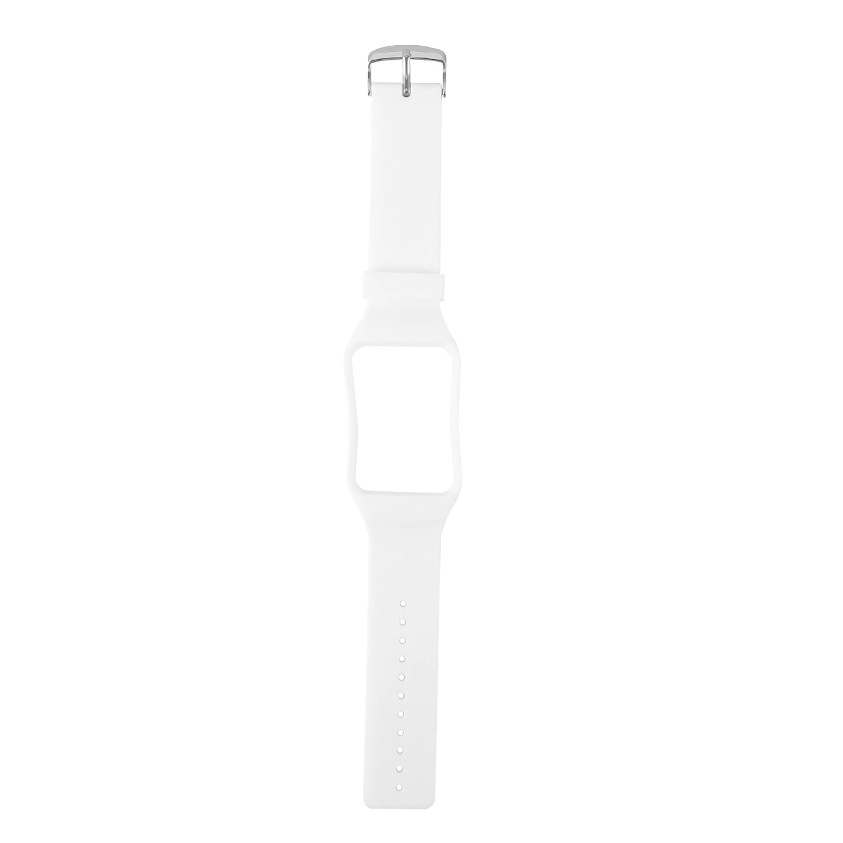 White Smart Watch Wrist Band TPE Watch Strap Compatible for Smart Watch