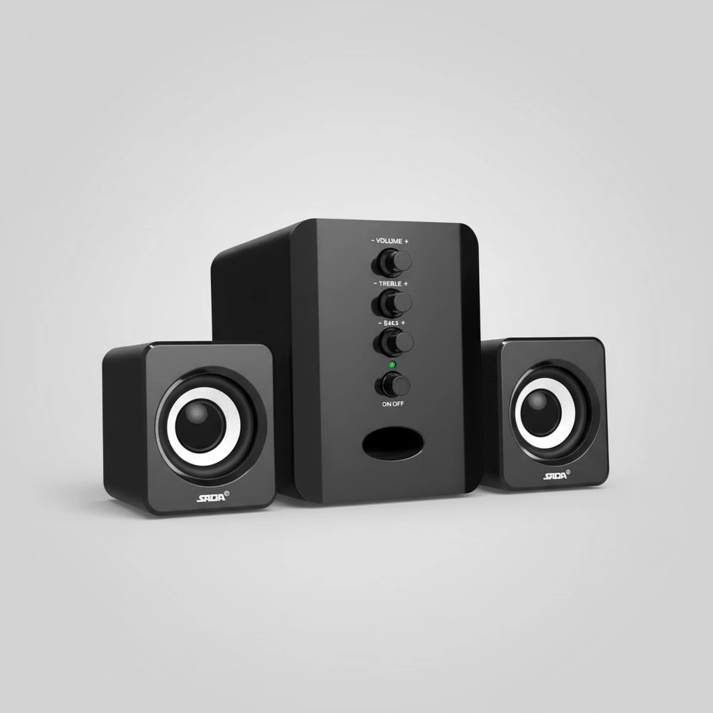 1 Set USB Computer Phone Desktop Speaker Professional Compact Computer Speaker
