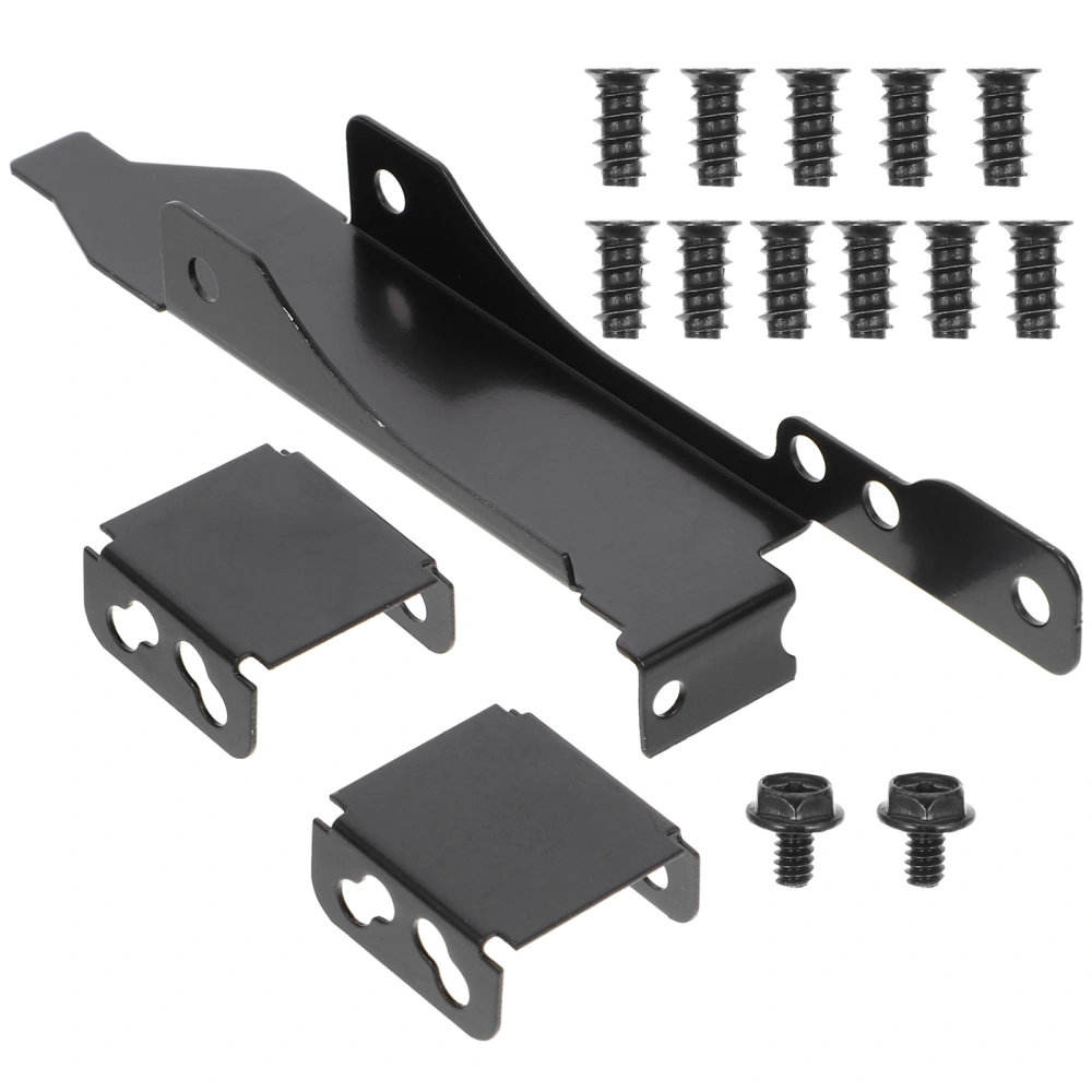 1 Set PCI Slot Bracket Dual Slots Fan Mount Racks Computer Radiator Holders