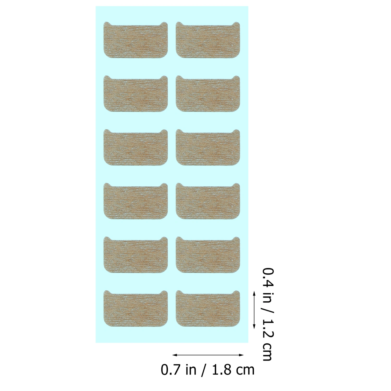 100pcs Toenail Corrector Patches Toe Nail Correction Sticker Toenail Stickers