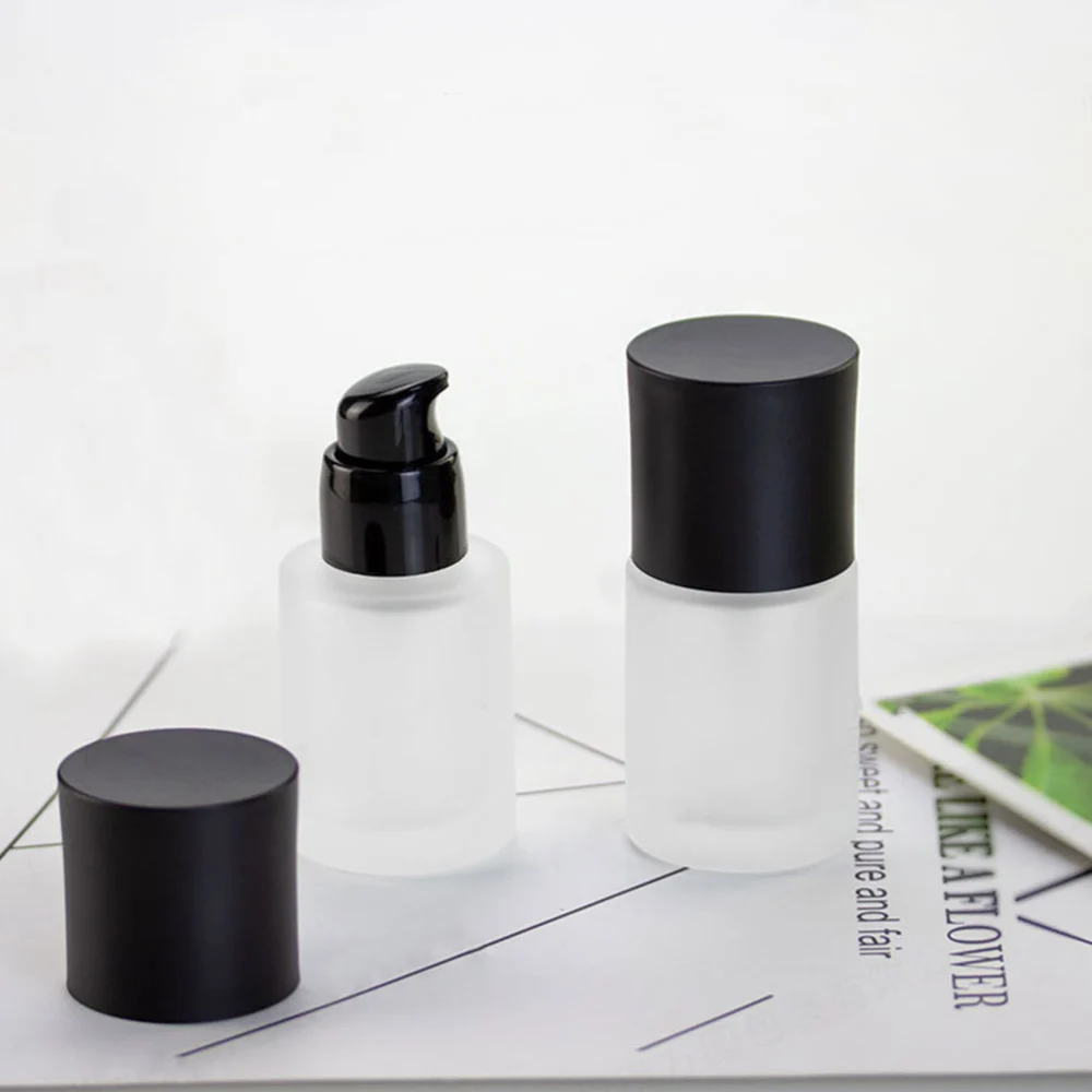 2Pcs Daily Use Empty Pump Bottles Travel Bottles Liquid Cosmetic Containers Lotion Bottles