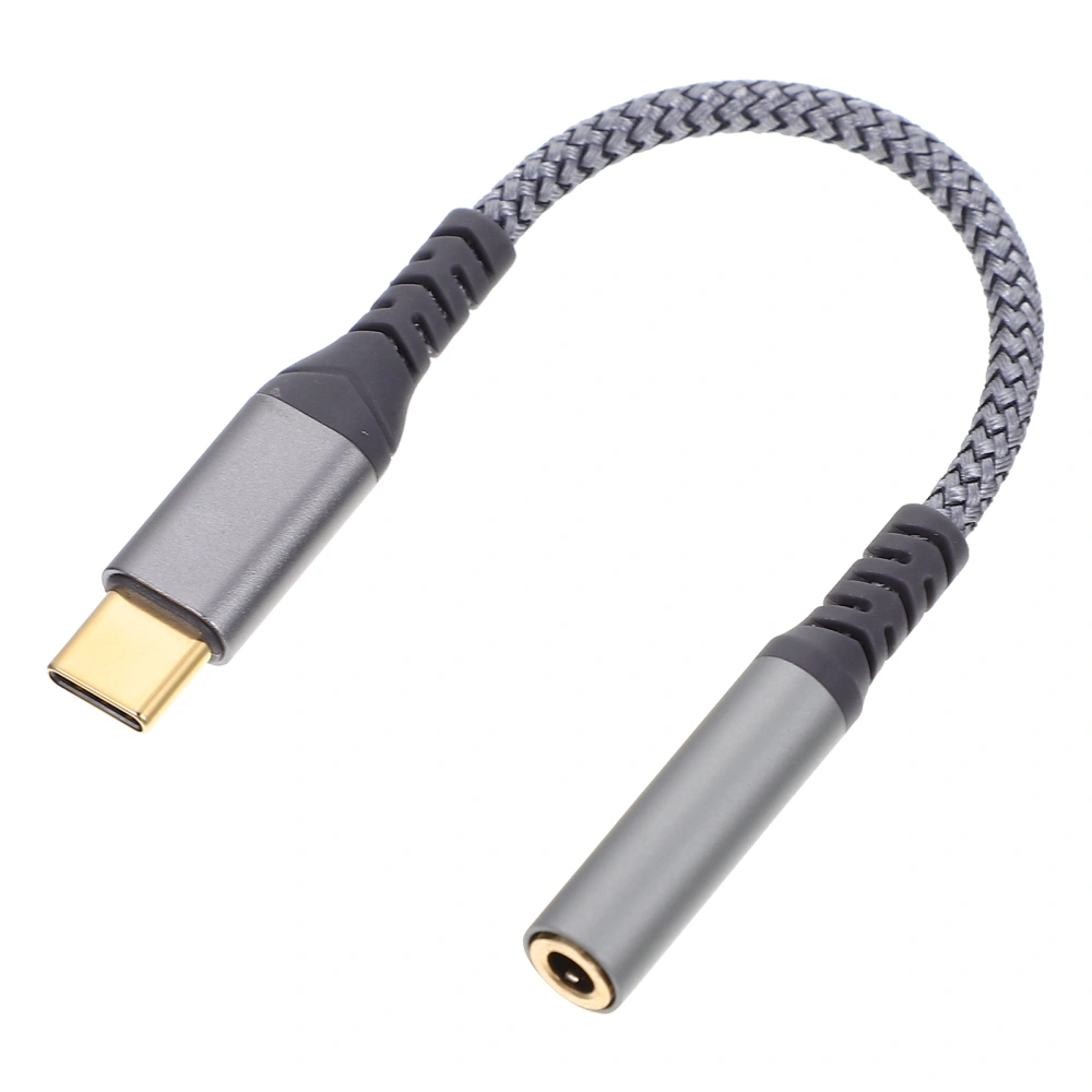 Type-c Headphone Adapter Phone USB-C to Audio DC 3.5mm Cable Cord Accessory