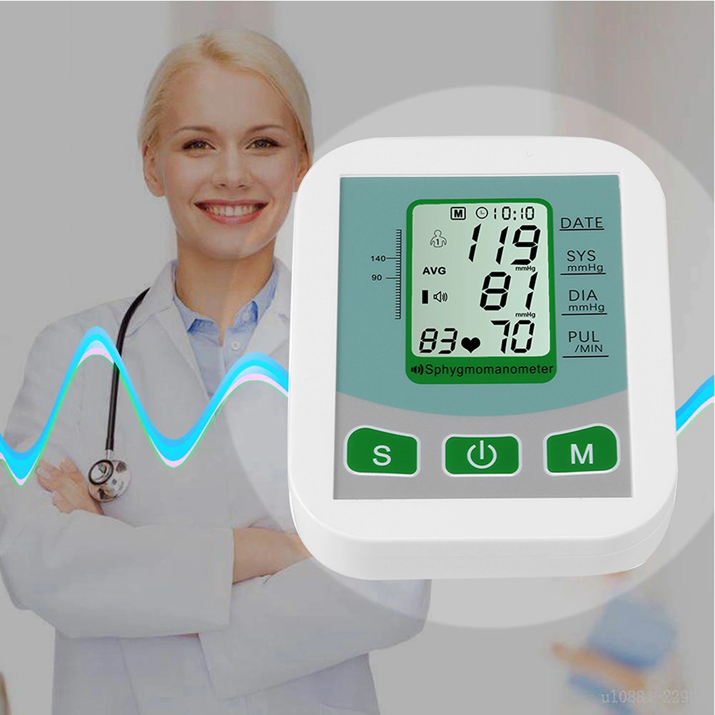 1PC Digital Wrist Arm Sphygmomanometer Blood Pressure Monitor No Battery