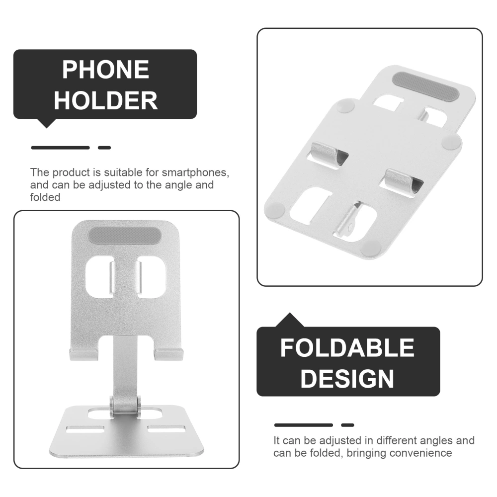 Mobile Phone Supporting Holder Tablet Phone Bracket Foldable Phone Storage Rack