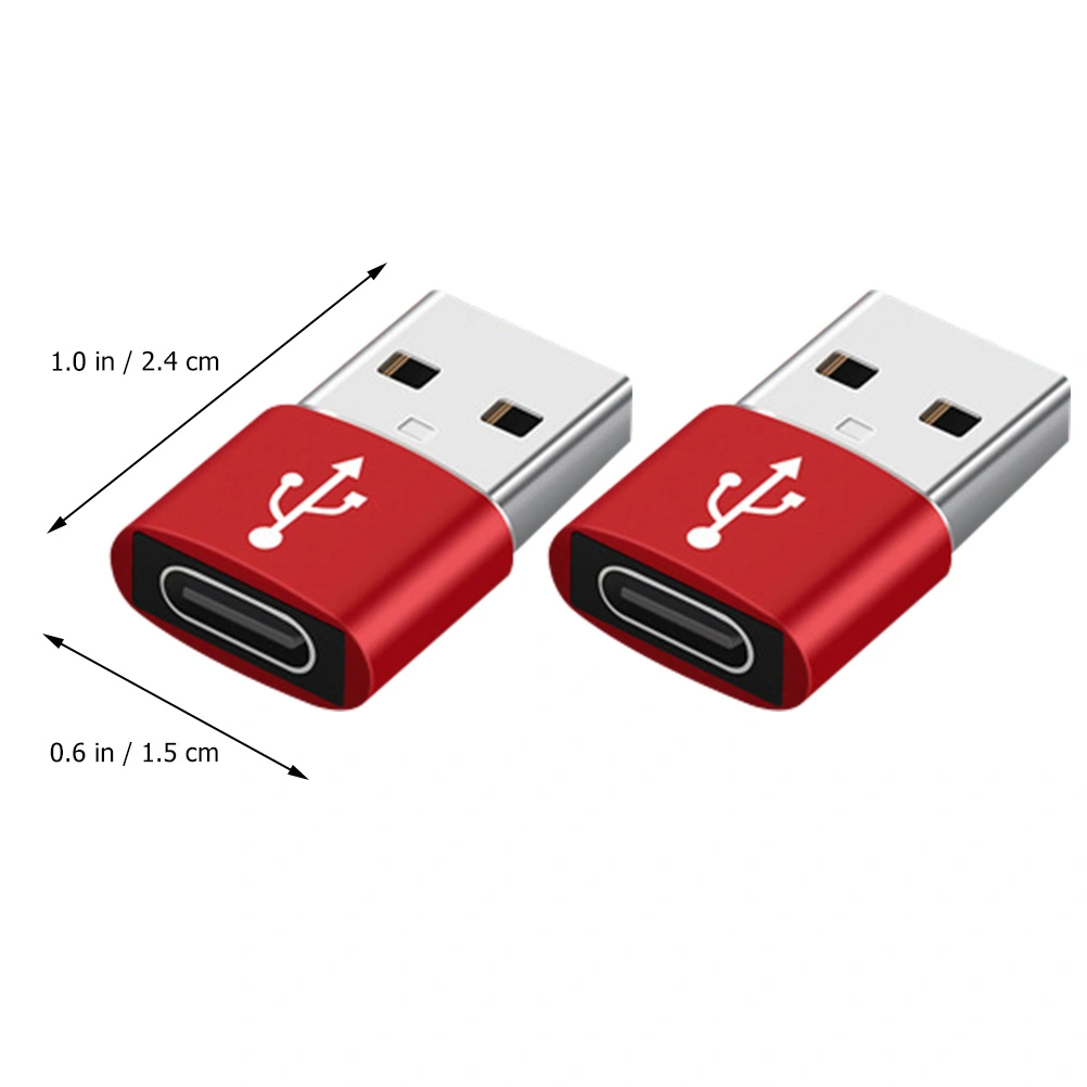 5PCS USB C Female to USB 3.0 Male Adapter Portable Converter for Phone Laptop