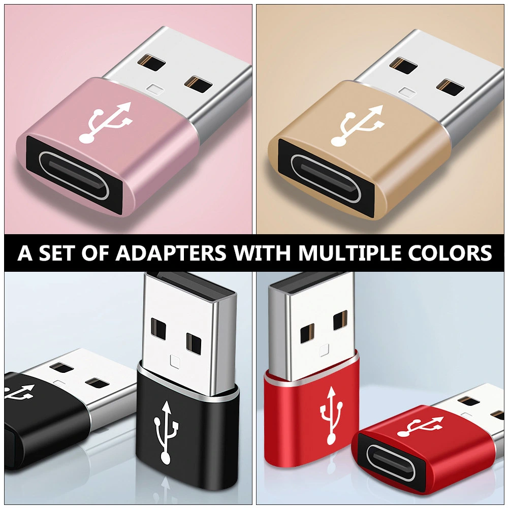5PCS USB C Female to USB 3.0 Male Adapter Portable Converter for Phone Laptop