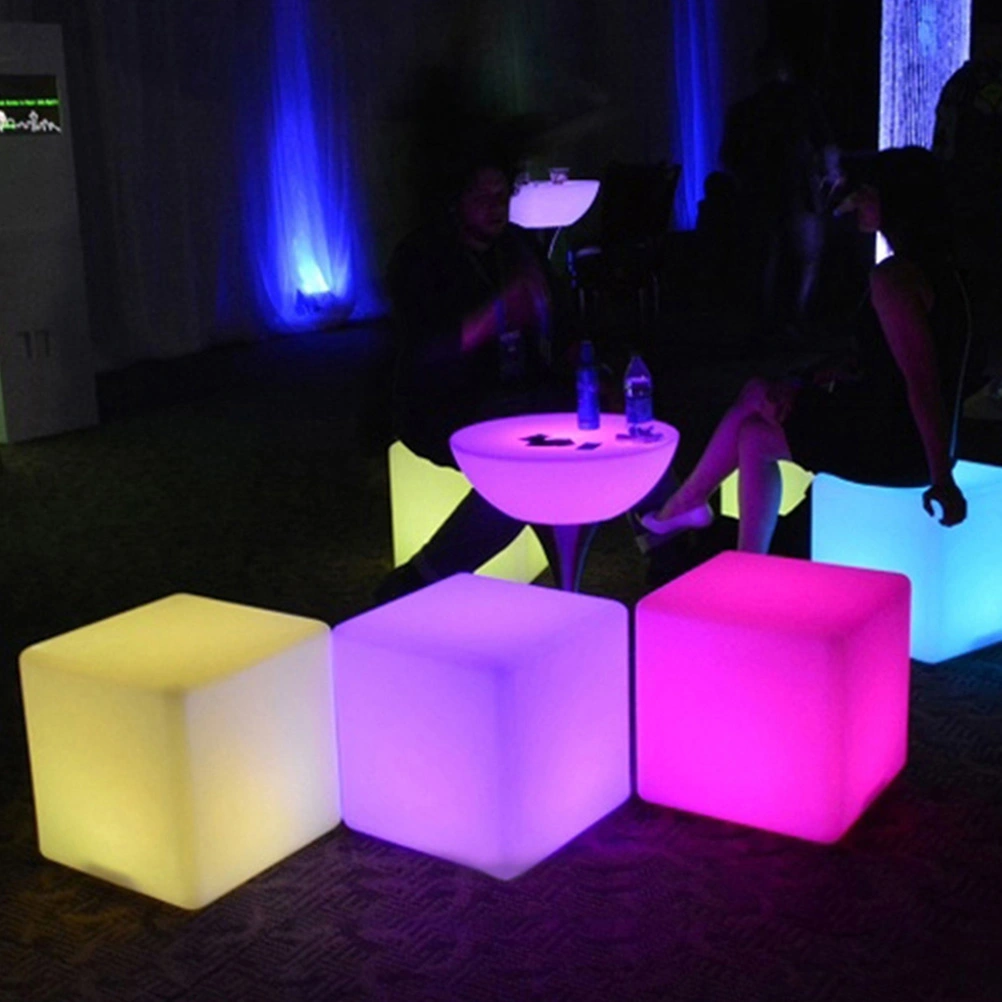 1 Pc 10CM LED Cube Light Outdoor Waterproof Lamp (Assorted Color)