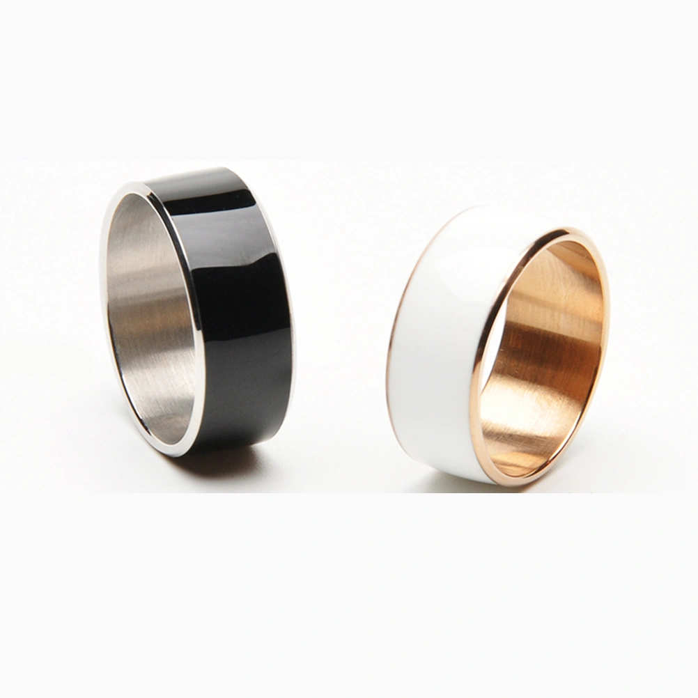 R3 Smart Ring MJ02 Finger Ring Waterproof Dust-proof Fall-proof for NFC Mobile Phone Android Smartphone (Black#12)