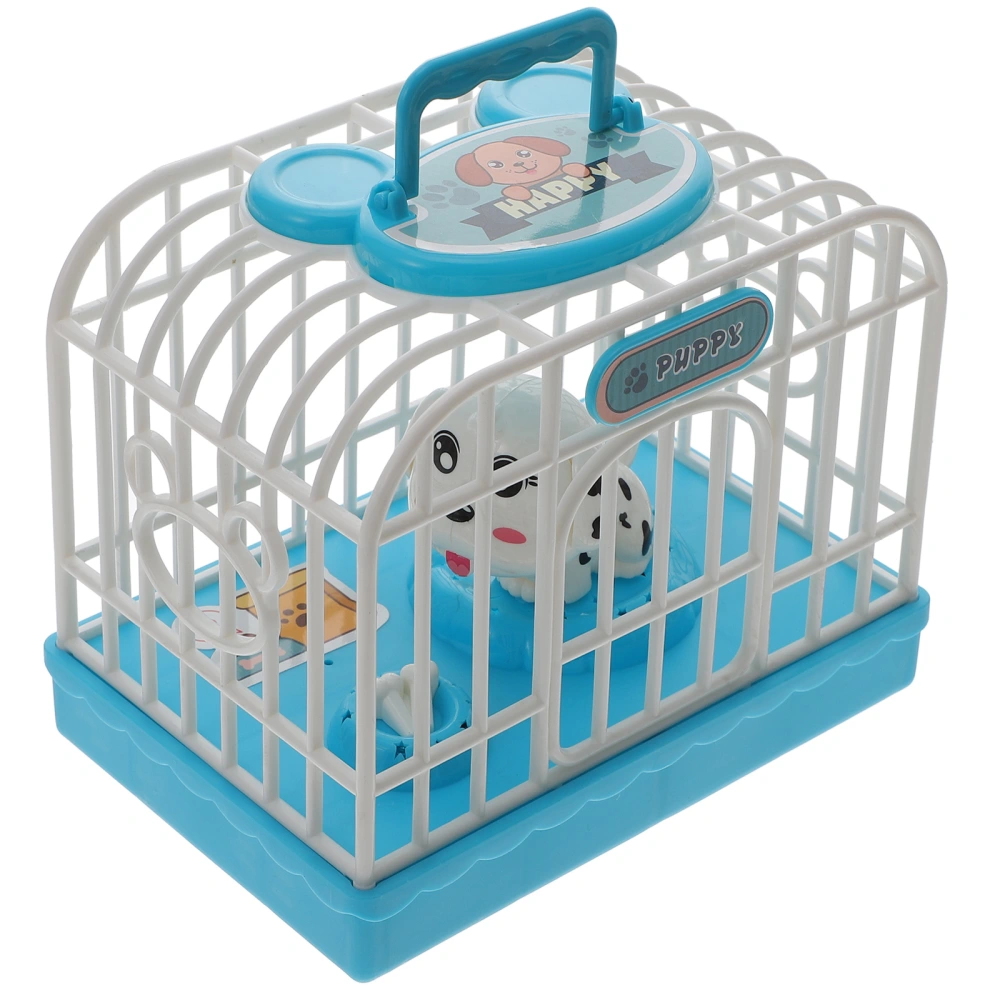 Electric Rabbit Toy Creative Plaything Music Toy Pet Cage Toy for Children