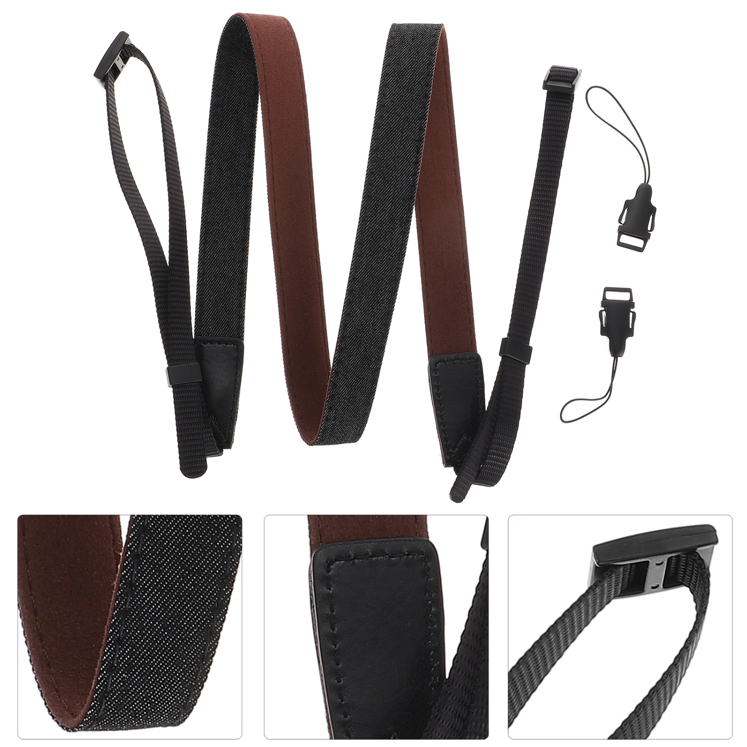 1 Set Camera Shoulder Strap Camera Neck Strap Anti-lost SLR Safety Strap