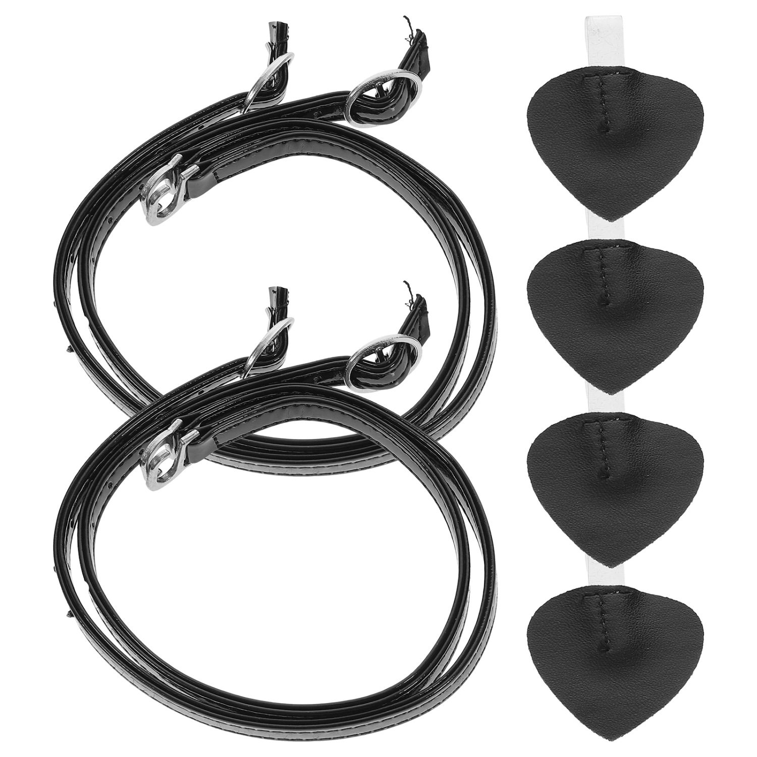 1 Pair Detachable High Heels Antislip Shoe Straps Anti-Loose Heels Ankle Straps Straps for High Heels