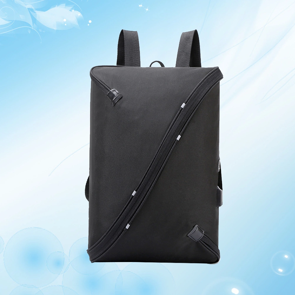 Anti-theft USB Charging Backpack Computer Backpack Large Capacity Casual Fashion Daypack Travel Business College School Backpack (Black)
