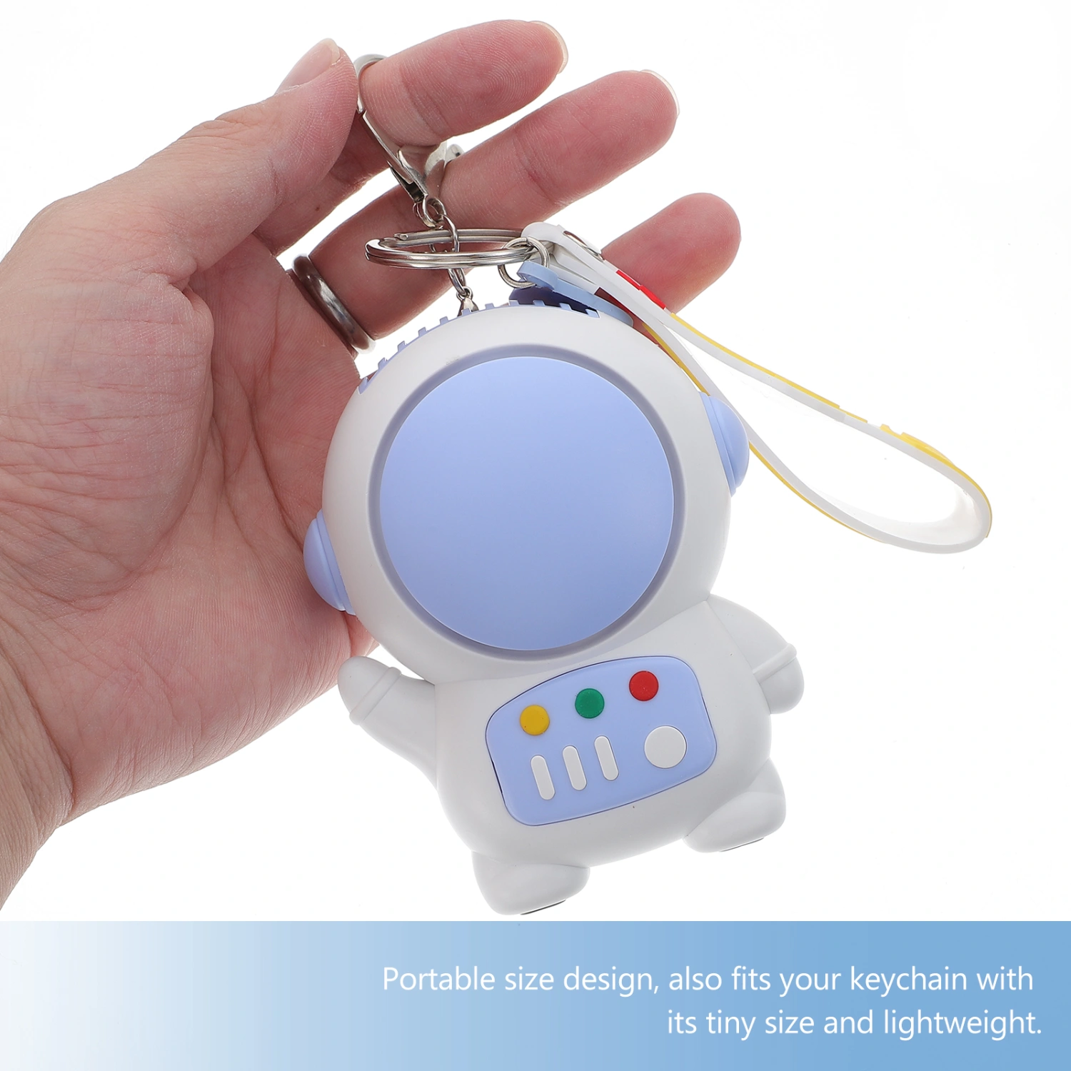 Summer Portable Mini Fan Handheld Mini Fan USB Charging Fan Key Chain Fan