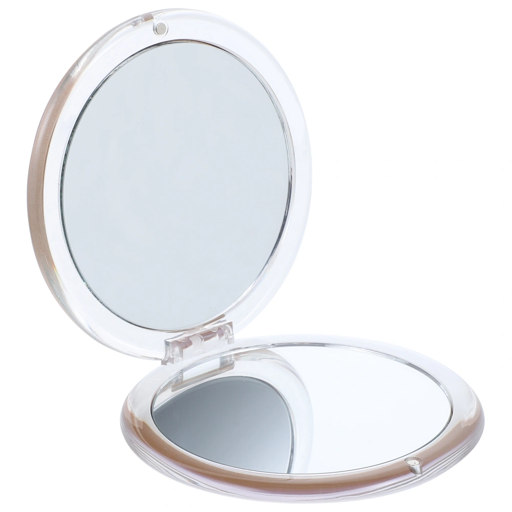 Compact Mirror 10X Mini Magnifying Mirror Folding Round Make Up Mirror Gift