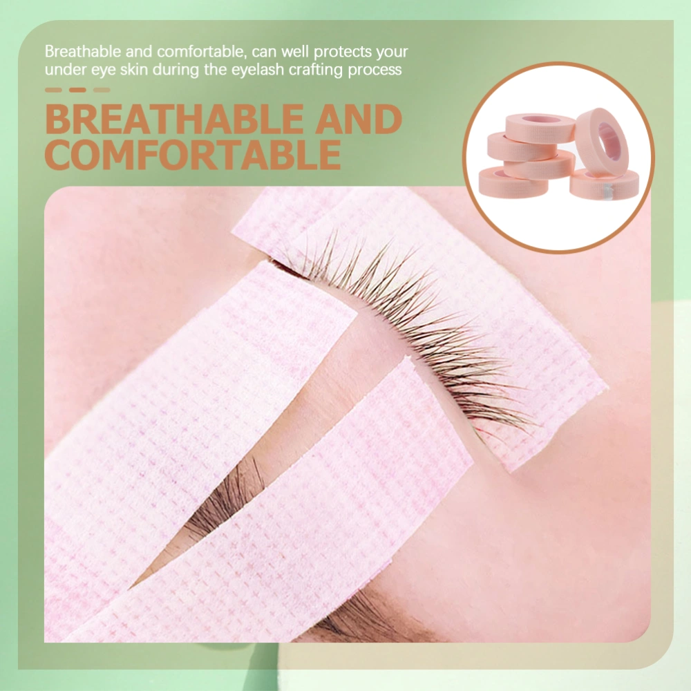 6 Pcs Eyelash Extension Tapes Non-woven Fabric Lash Extension Tapes for Salon