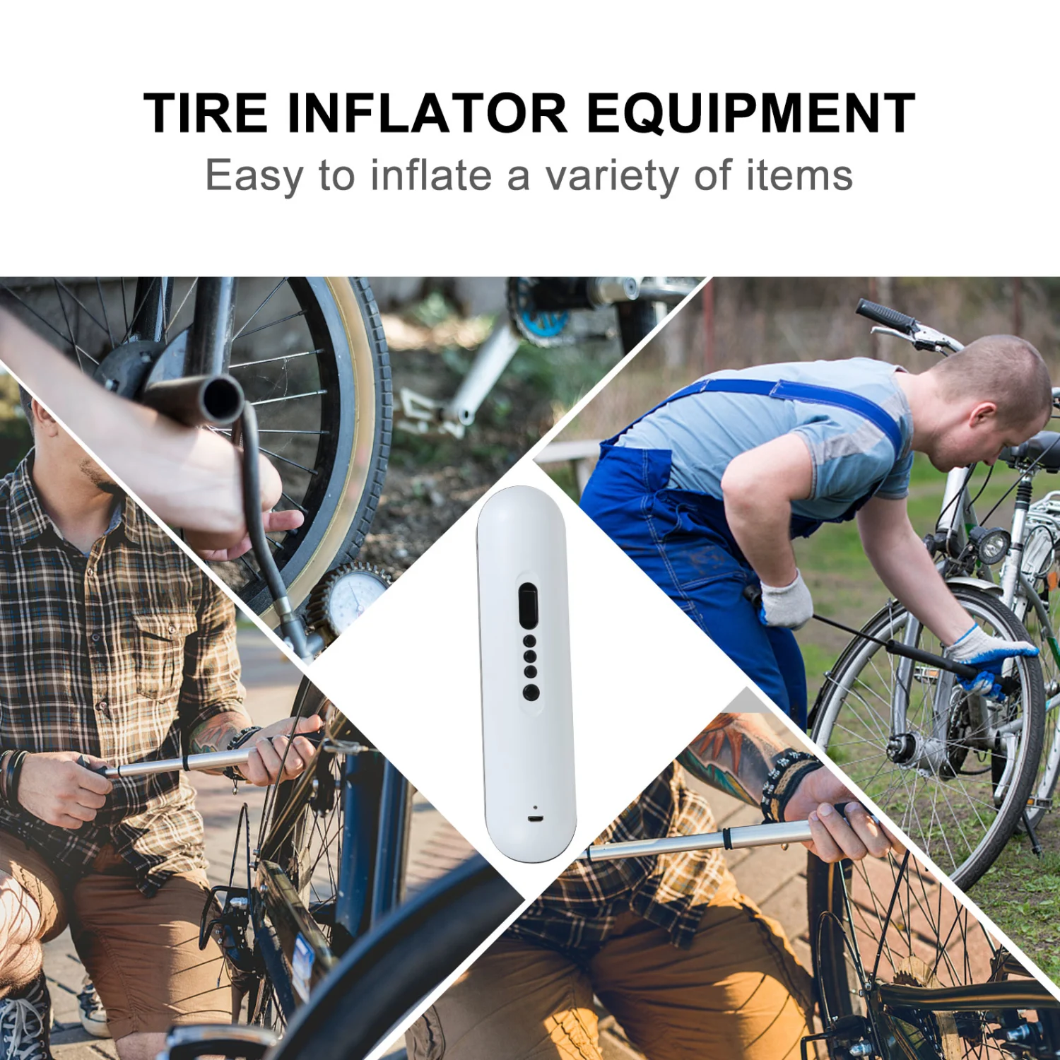 Electric Air Pump Electric Air Compressor Tire Inflator Equipment Car Tire Pump
