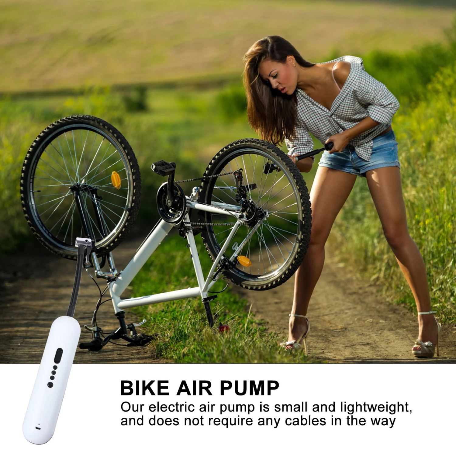 Electric Air Pump Electric Air Compressor Tire Inflator Equipment Car Tire Pump