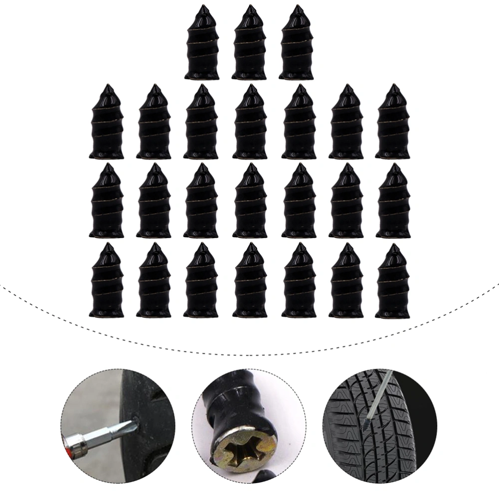 20pcs Tire Repair Rubber Nails Car Tire Repair Nails Tire Repair Rubber Screws