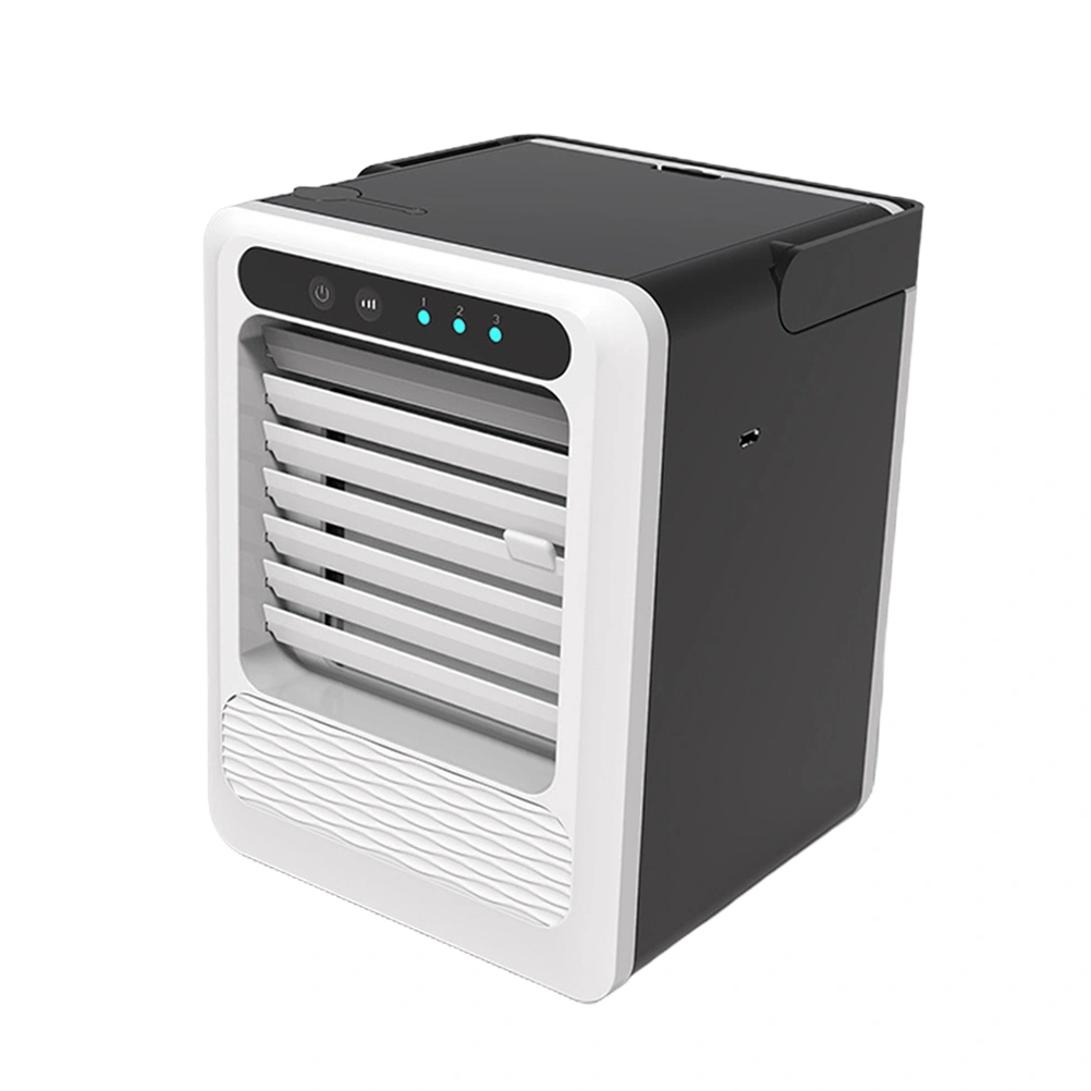 1pc USB Air Cooler Fan Portable Mini Air Conditioner Fan Desktop Air Cooling Fan Air Cooler Fan for Home Dorm