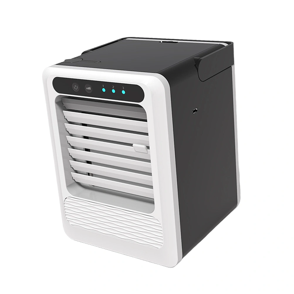 1pc USB Air Cooler Fan Portable Mini Air Conditioner Fan Desktop Air Cooling Fan Air Cooler Fan for Home Dorm