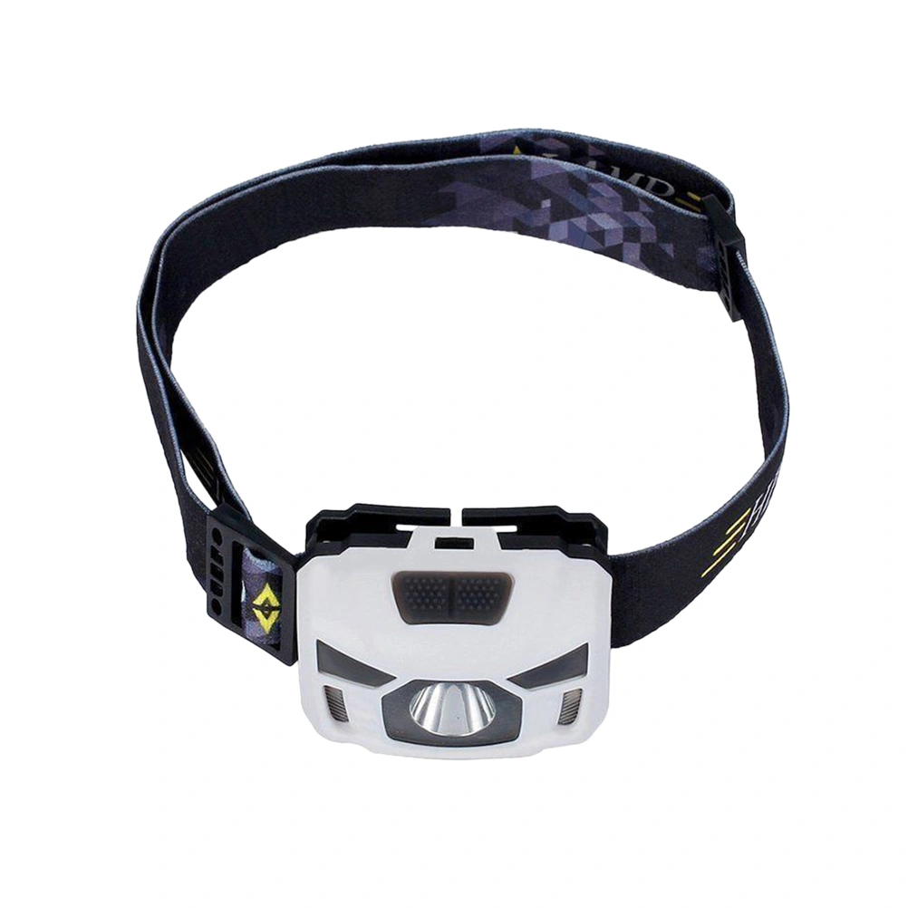 LED Rechargeable Headlamp Flashlight Rotatable Super Bright Head Torch USB Charging Head Lamp For for Outdoor Running Camping Hiking Walking (White)