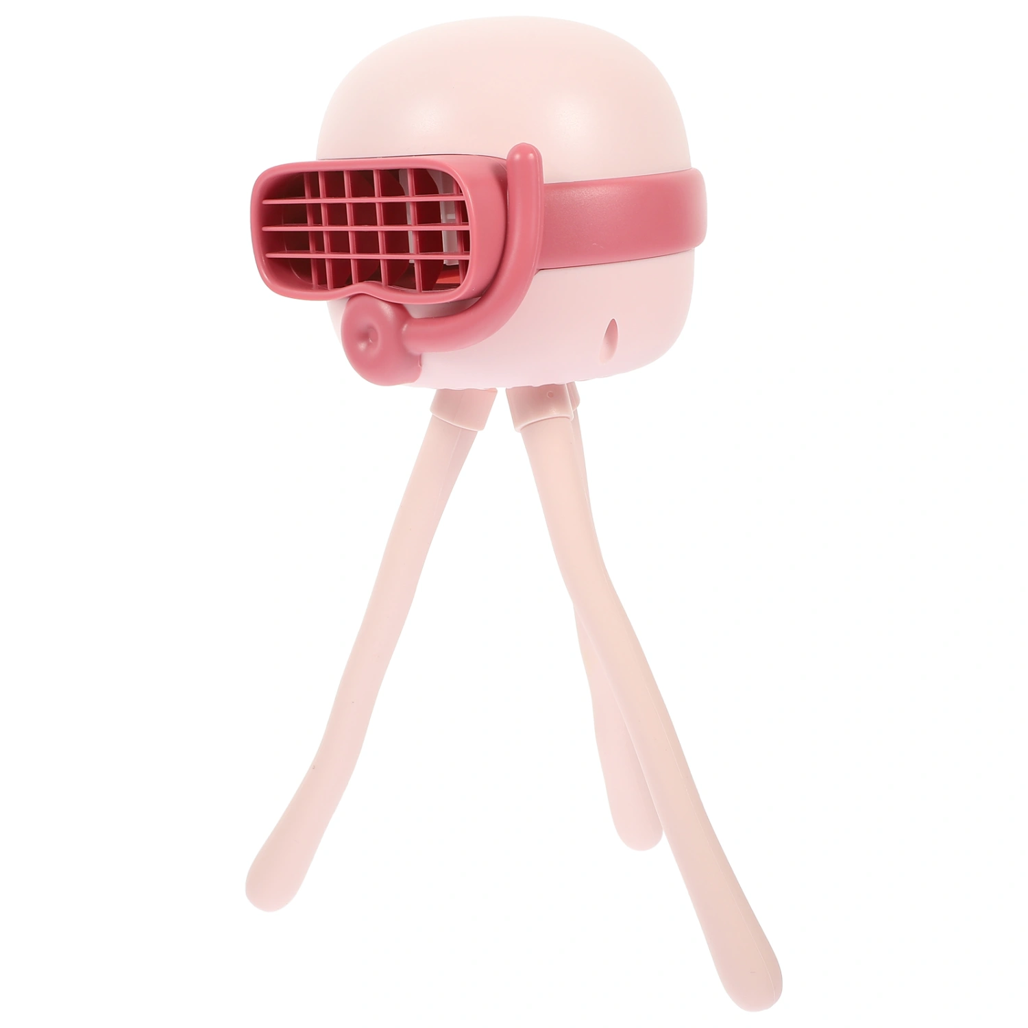 1 Set Rechargeable Fan Portable Fan Handheld Fan Flexible Tripod Desktop Fan