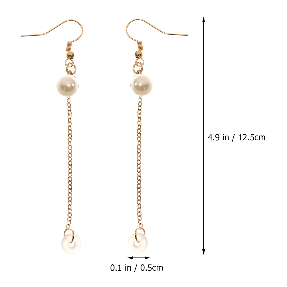 1 Pair Wireless Earphone Earrings Chic Earphone Holder Anti-lost Earrings