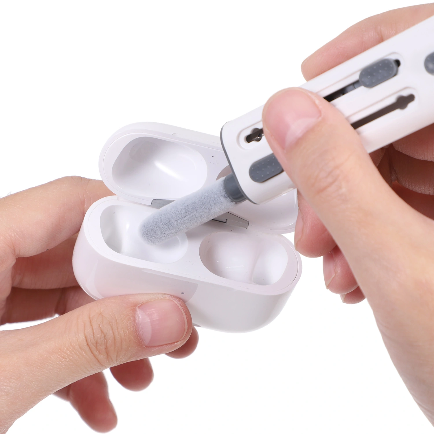 1 Set Earphone Cleaning Brush Multifunctional Keycap Puller Headset Cleaner