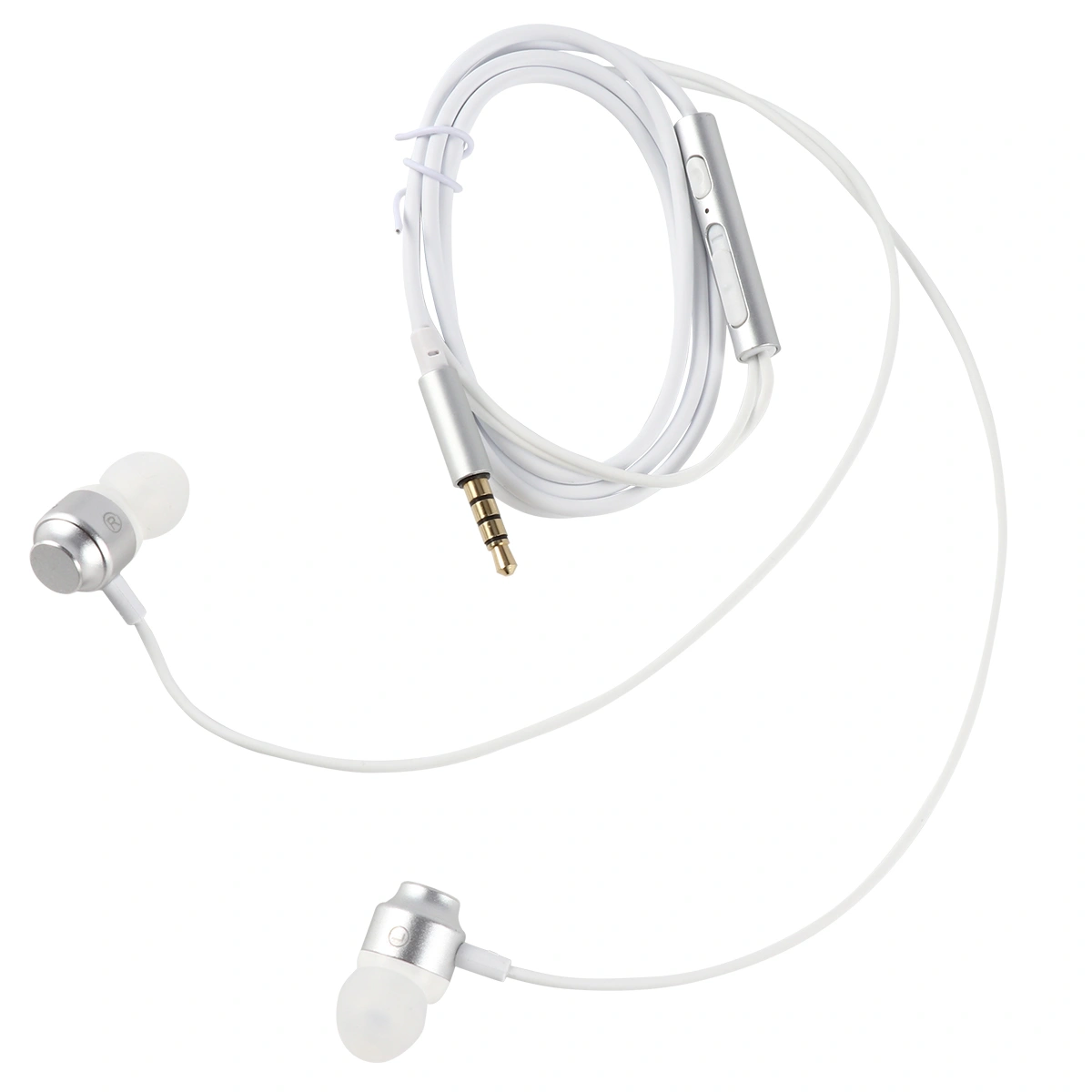 Wired Earbuds Ergonomic 3.5mm Plug In-ear Wired Control Headphones With Mic