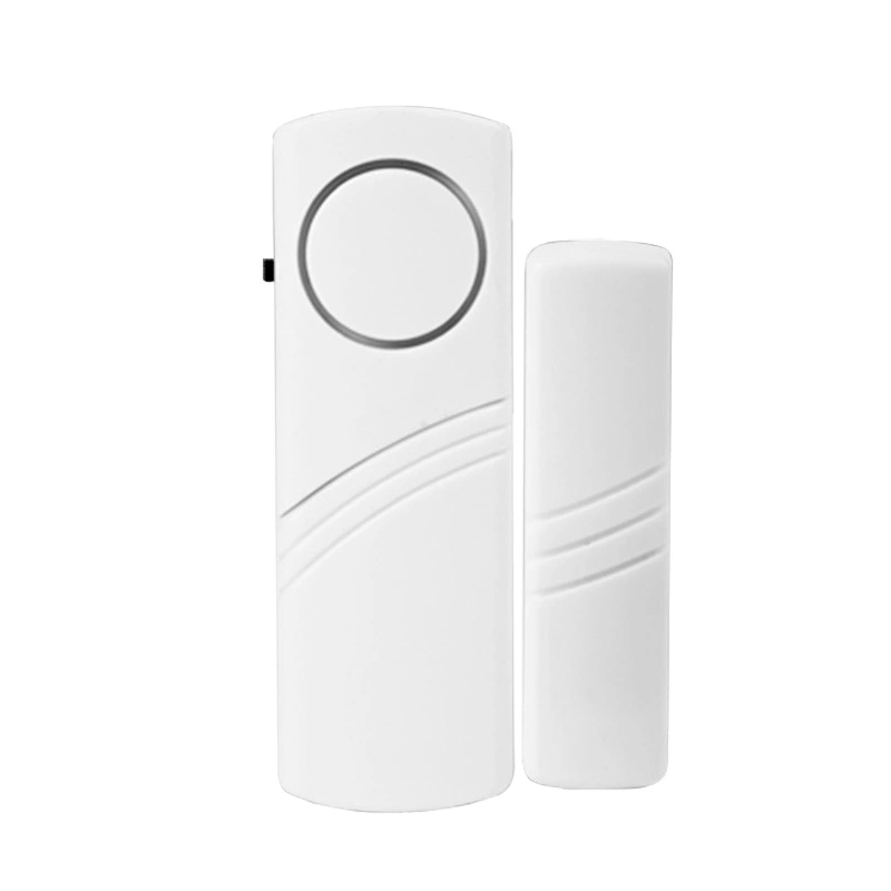 Wireless Home Driveway Motion Sensor Alert Alarm System Door Window Chime Security Motion Sensor Detector( White)