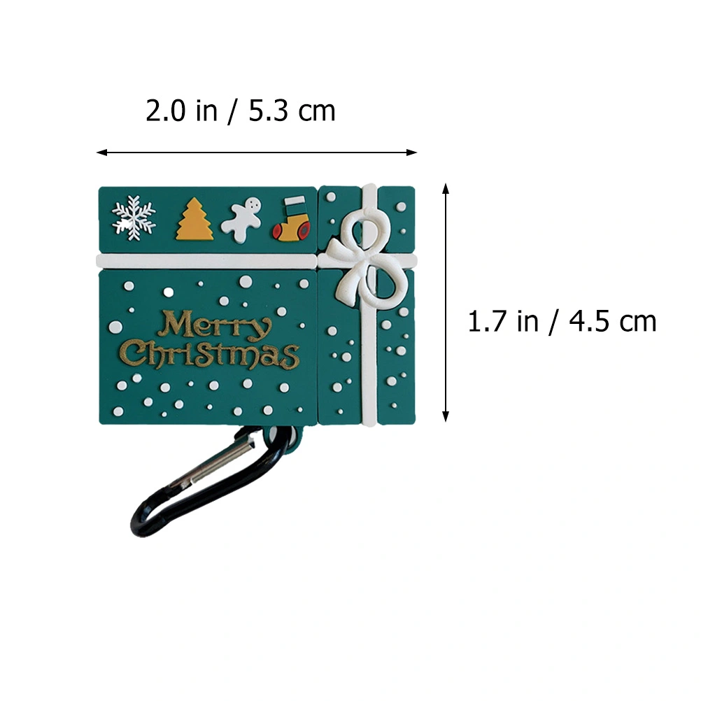 Wireless Headphone Case Christmas Theme Shell Compatible with Airpod 2/1